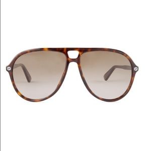 **BRAND NEW GUCCI Acetate Aviator Sunglasses